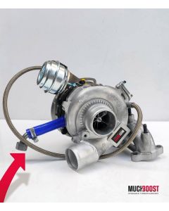 MuchBoost VAG 1.9TDI GTB2056VK Big Turbo Hybrid Turbo Upgrade vacuum converted with a welded 1.9/2.0 TDI Manifold (T017) buy in USA