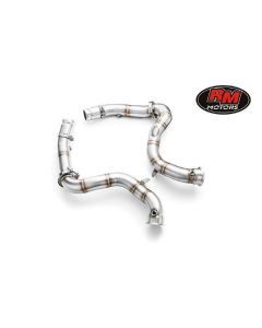 RM Motors Catless Downpipe for Mercedes W205 C63 AMG 4.0i V8 Bi-Turbo 2015+ (812101) buy in USA