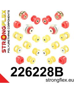 Strongflex Full suspension bush kit for Audi A3, S3, RS3 8V/8Y, Q2, TT 8S / Cupra Formentor / Seat Ateca, Leon / VW Arten, Golf 7, Golf 8, Passat, T-Roc, Tiguan / Skoda Karoq, Kodiaq, Octavia, Superb (226228B) buy in USA