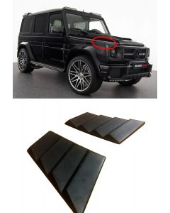 Brabus Widestar Style Fiberglass Hood Trim Side Covers for Mercedes-Benz G-Class W463 W461 G55 G65 G63 buy in USA