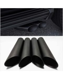 Mercedes Benz G-Class W463 G63 G55 G500 G Wagon Brabus Style Stainless Steel Black Matte Exhaust Pipes Tips buy in USA