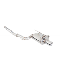 XForce Cat-Back Exhaust 76mm for Mitsubishi EVO 7/8/9 (ES-EV8-VMK-CBS) buy in USA