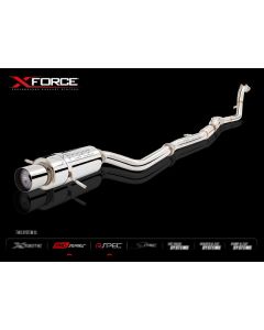 XForce Cat-Back Exhaust 76mm for Subaru Impreza WRX/STi 98-07 (ES-SW05LPS-CBS) buy in USA