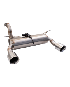 X Force 2.5 Axle-Back System with Varex Muffler, 304 Stainless Steel for Jeep Wrangler 2018+ JL ERB 3.6/V6 (ESJW18VKCS) buy in USA