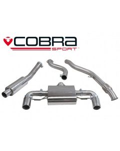 Cobra Sport Cat Back Exhaust for BMW M135i 3 & 5 Door (F20 & F21) 2012+ Resonated (BM75) buy in USA