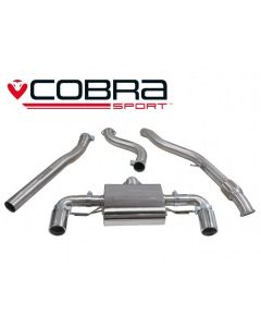 Cobra Sport Cat Back Exhaust for BMW M135i 3 & 5 Door (F20 & F21) 2012+ Non Resonated (BM74) buy in USA