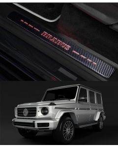 W463A W464 G500 G63 AMG G400 G Wagon G class Mercedes-Benz 2018+ CARBON FIBER Entrance mouldings LED Illuminated Door Sills Interior Trims buy in USA