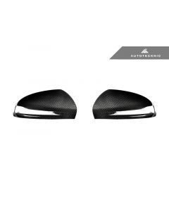 AutoTecknic Replacement Version II Dry Carbon Mirror Covers - Mercedes-Benz W205 C-Class buy in USA