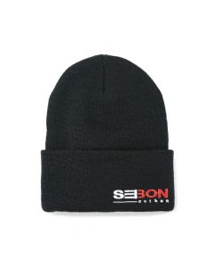 SEIBON BLACK BEANIE buy in USA