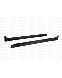 VR-STYLE CARBON FIBER SIDE SKIRTS FOR 2008-2015 MITSUBISHI LANCER EVO X buy in USA