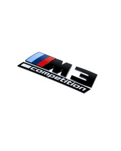 Genuine BMW M3 Competition Black Badge Trunk Emblem M3 F80 G80 buy in USA