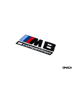 BMW Competition Gloss Black Trunk Emblem - F92 M8 buy in USA