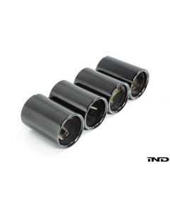 BMW M Performance Black Chrome Straight Cut Exhaust Tip Set - F87 M2 buy in USA