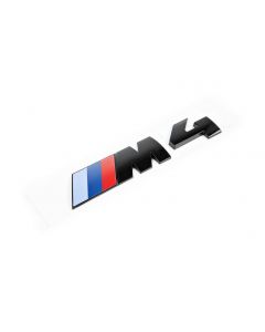 Genuine BMW M4 Black Badge Trunk Emblem M4 F82 F83 buy in USA