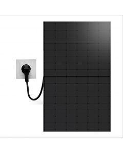 Plug and play solar panels | 600w inverter with 495Wh Black PV panel buy in USA