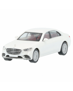 Mercedes-Benz Kollektion S-Klasse Limousine Langversion AMG Line V223 Modellauto, designo diamantweiß bright, 1:87 buy in USA