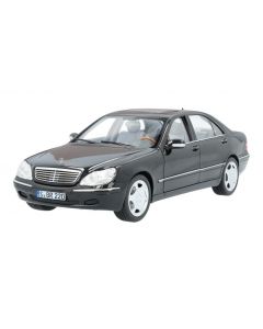 Mercedes-Benz Classic Kollektion S 600 Limousine Langversion V220 (2000-2005) Modellauto, obsidianschwarz, 1:18 buy in USA