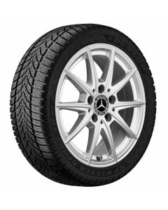 Mercedes-Benz Michelin 5-Doppelspeichen-Winter-Komplettradsatz, 16 Zoll, vanadiumsilber buy in USA