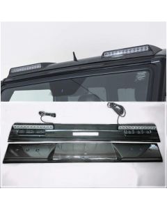 Carbon Front Roof Lip Spoiler with LED for Mercedes Benz G-Class W461 W463 G55 G65 G63 buy in USA