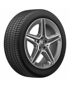 Mercedes-AMG Bridgestone Winter Komnplettradsatz, 19 Zoll, tantalgrau, H247/X247, GEBRAUCHT buy in USA