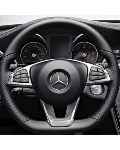 Mercedes-Benz Sport-Lederlenkrad mit ALDW & LSP, schwarz, C-Klasse (C205/S205/V205/W205) buy in USA