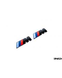 BMW M Fender Emblem Set - Gloss Black buy in USA