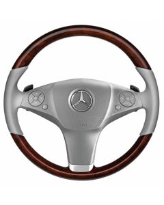 Mercedes-Benz Holz-Leder-Lenkrad mit LSP, flanellgrau, E-Klasse (A207/C207) buy in USA