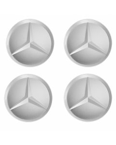 4 Mercedes-Benz Radnabenabdeckung Stern abgesenkt matt buy in USA