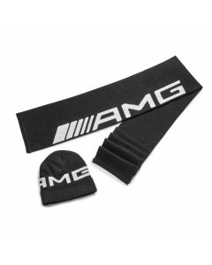 Mercedes-AMG Set Strickschal und Strickmütze buy in USA