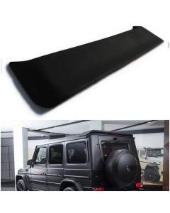 Mercedes W463 W463 W461 G55 G65 G63 G Wagon Class Fiberglass Rear Roof Lip Spoiler Wing with Stop Signal Brabus Style buy in USA