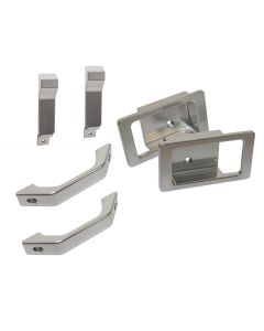 Land Rover Defender - Croytec Billet Aluminium Interior Door Set silver buy in USA