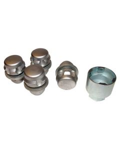 Land Rover Discovery (2017+) - Genuine Locking Wheel Nut/Bolts (4 pcs) Silver buy in USA