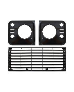 Land Rover Defender - OEM Grille & Headlamp Surround Set (Santorini Black) buy in USA