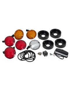 Land Rover Defender - Genuine 95mm SVX Special Edition NAS LED Rear Lamp Upgrade Kit (coloured) buy in USA