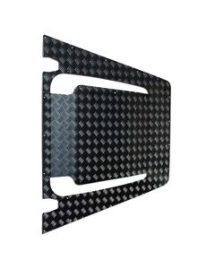 Land Rover Defender (Puma) - Mammouth Bonnet Centre Chequer Plate Kit (black) buy in USA