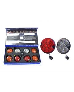 Land Rover Defender - 10 Piece 73mm LED Lamp Upgrade Kit (coloured) buy in USA