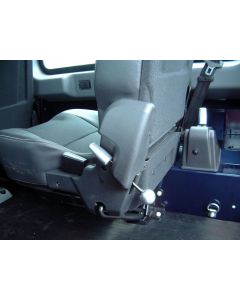 Land Rover Defender - Croytec Billet Aluminium Seat Release Handles silver buy in USA