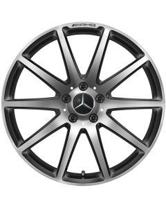 Original Mercedes-Benz Alufelge Schmiederad AMG 9 J x 19 ET 27 schwarz SL 231 Vorderachse A23140102007X23 buy in USA