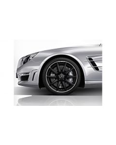 Original Mercedes-Benz AMG Alufelge Schmiederad 9 J x 19 ET 27 schwarz matt glanzgedreht SL 231 Vorderachse A23140102007X71 buy in USA