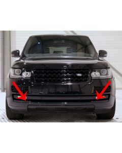 Range Rover L405 (2013 - 2017) - 'Black Design Pack' Front Bumper Lower Insert Gloss Black buy in USA