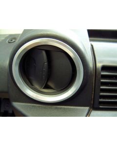 Land Rover Defender (PUMA models) - Croytec Billet Aluminium Vent Bezels silver buy in USA