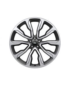 Range Rover Velar (2017+) - Alloy Wheel Set - 22 10 Spoke 'Style 1051' (Diamond turned with Satin Technical Grey finish) buy in USA