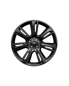 Range Rover Velar (2017+) - Alloy Wheel Set - 20 7 Spoke 'Style 7014' (Gloss Black finish) buy in USA