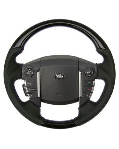 Range Rover Sport (2010-13) - Black Piano Wood Steering Wheel (Perforated Leather) buy in USA