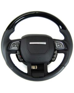 Range Rover Evoque - Black Piano Wood Steering Wheel (black) non-heated-non-paddle buy in USA