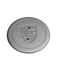 Porsche (up to 1989) - Wheel Centre Cap - Plain Crest silver buy in USA