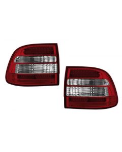 Porsche Cayenne 955 - Rear LED Tail Lights (red/clear) style 1 buy in USA