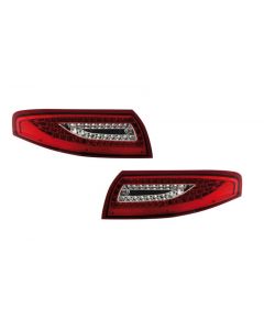 Porsche Carrera 996 - Rear LED 997.2 Style Tail Lights (red/clear) buy in USA