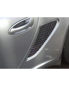 Porsche Boxster 987 (GEN1) - Side Vent Grille Set (silver or black) buy in USA