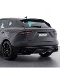 Maserati Levante - STARTECH Rear Bumper Insert (incl. carbon rear diffuser) black exhaust tips buy in USA